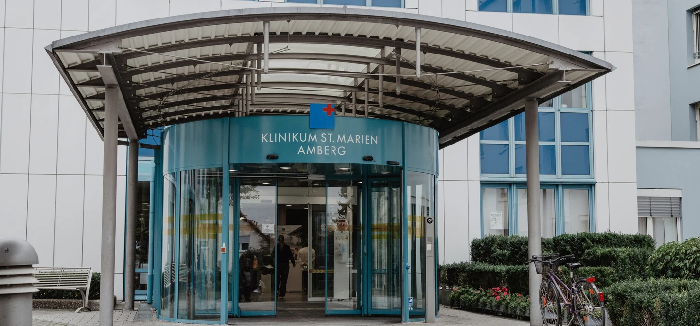 Klinikum St. Marien Amberg Eingang