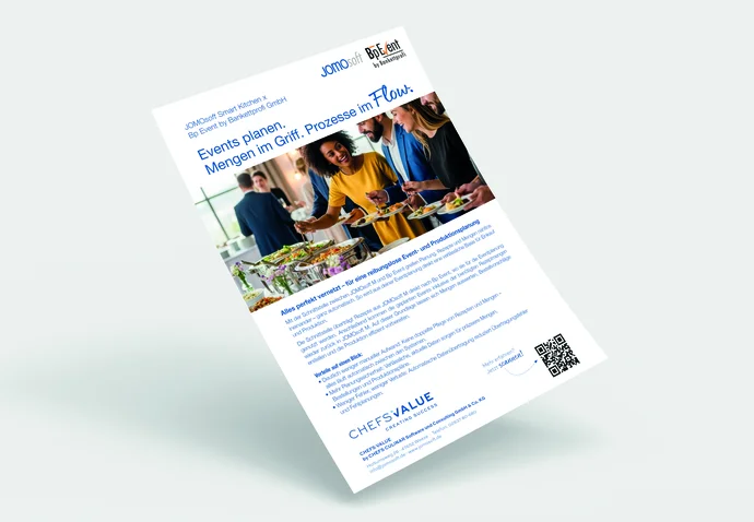 Foto vom Flyer JOMOsoft und Bp Event